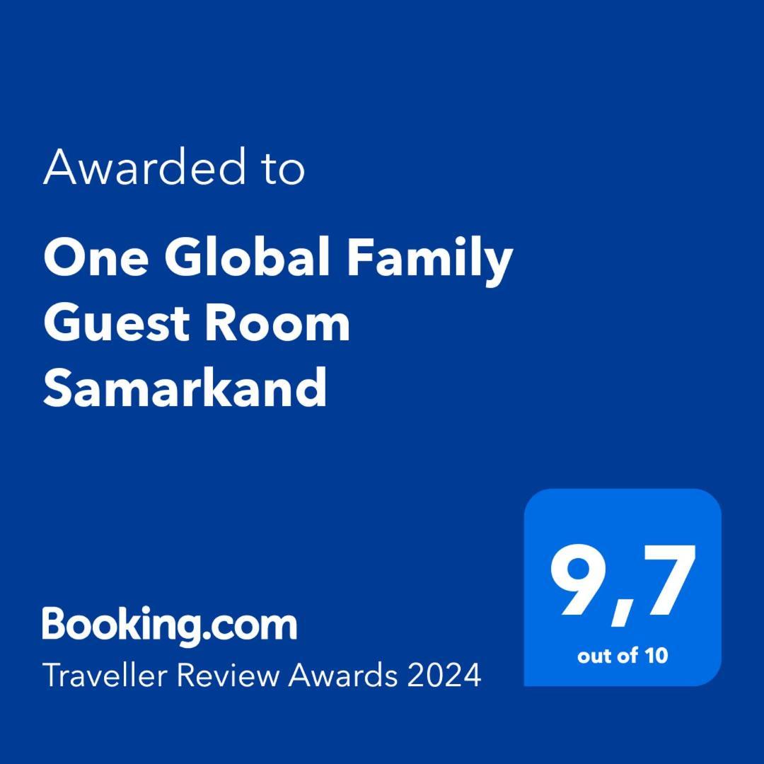 One Global Family Guest House Samarkand Exteriér fotografie